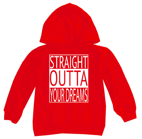 Dreams Hoodie, Red (Toddler, Youth, Adult)