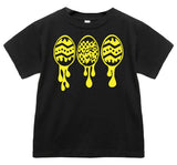 Drip Eggs Tee, Black (Infant, Toddler, Youth, Adult)