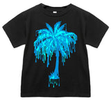 Drip Palm Tee, Black   (Infant, Toddler, Youth, Adult)