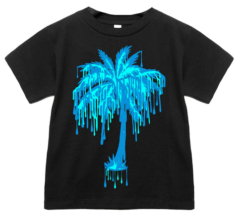Drip Palm Tee, Black   (Infant, Toddler, Youth, Adult)