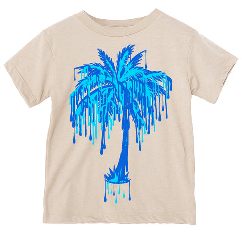 Drip Palm Tee, Natural  (Toddler, Youth, Adult)