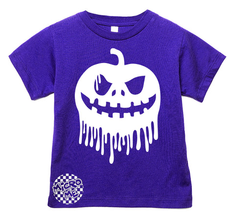 Drip Pumpkin Tee, Purple (Infant, Toddler, Youth, Adult)
