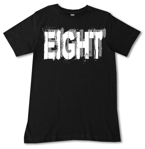 CB-EIGHT Checker Bday Tee, Black (Infant,Toddler,Youth)