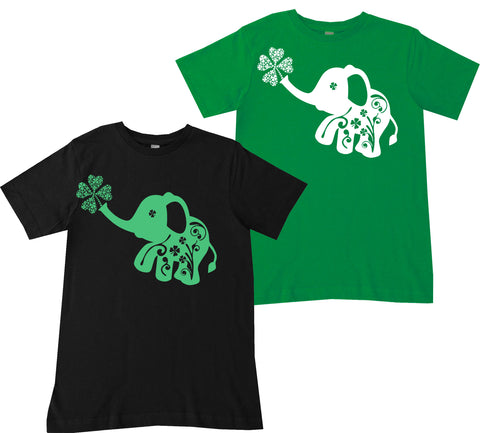 Elephant Clover Tee (Infant, Toddler, Youth)