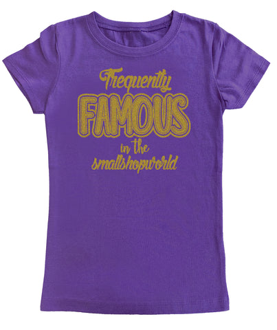 Frequently Famous Tee, Purple- ( Infant, Toddler, Youth)