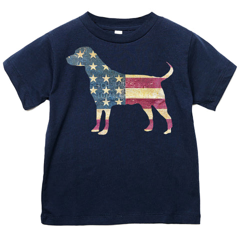 Fido Tee, Navy (Toddler, Youth, Adult)