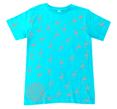Flamingos  Tee , Tahiti (Infant, Toddler, Youth, Adult)