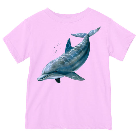 Flipper Tee, Lt. Pink (Infant, Toddler, Youth, Adult)