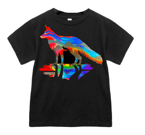 FOX Tee, Black (Infant, Toddler, Youth, Adult)
