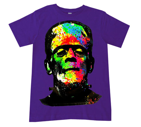 Neon Frank Tee, Purple (Toddler, Youth, Adult)
