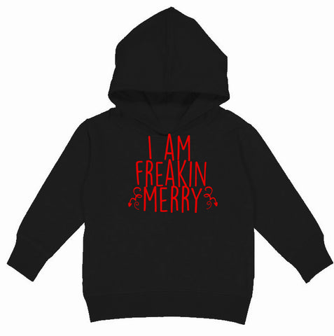 CHR-Freaking Merry Hoodie, Black (Toddler, Youth)
