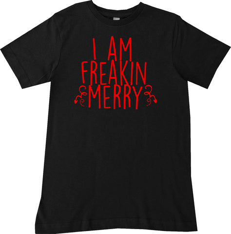 CHR-Freaking Merry Tee, Black (Infant, Toddler, Youth, Adult)