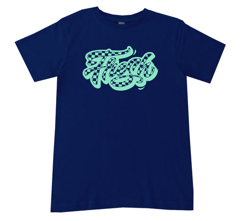 Spring Fresh Tee, Navy (Infant, Toddler, Youth, Adult)
