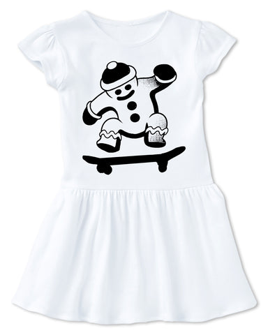 Ginger Sk8R Dress, White (Infant, Toddler)