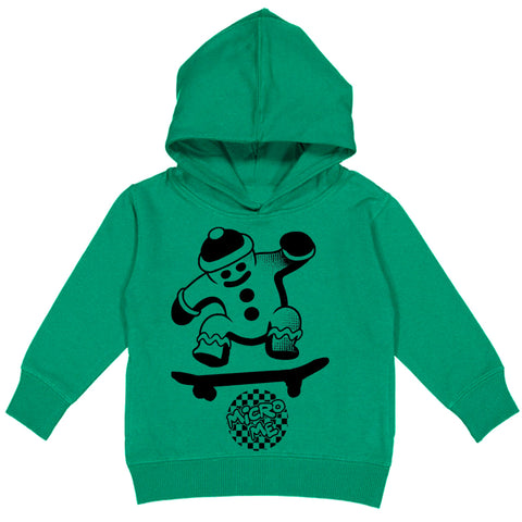 Ginger Sk8R Hoodie, Green (Toddler, Youth, Adult)