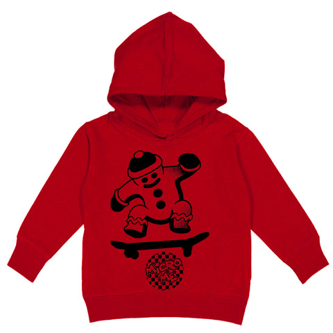 Ginger Sk8R Hoodie, Red (Toddler, Youth, Adult)
