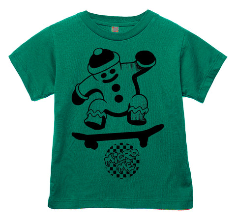 Ginger Sk8R Tee, Green (Infant, Toddler, Youth, Adult)