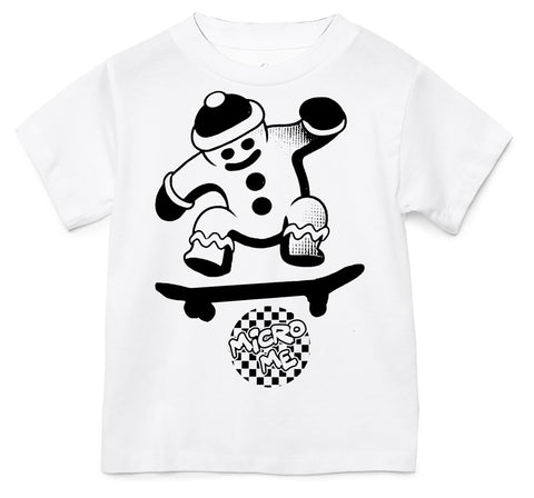 Ginger Sk8R Tee, White (Infant, Toddler, Youth, Adult)