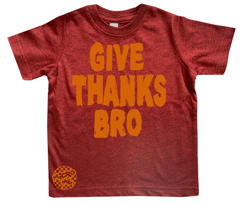 Give Thanks Bro, Cardinal Blackout (Infant, Toddler, Youth)