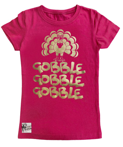 Gobble Gobble, Hot Pink (infant, toddler, youth)