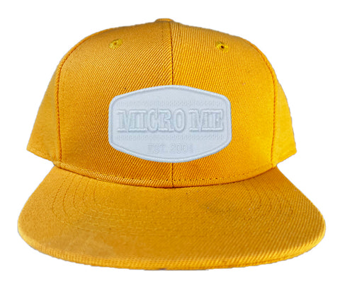 GOLD Snapback, W/W Patch (Infant/Toddler, Child, Adult)