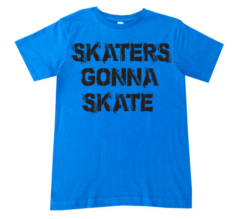 Skaters Gonna Skate Tee, Cobalt (Infant, Toddler, Youth)