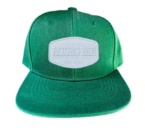 GREEN Snapback, W/W Patch (Infant/Toddler, Child, Adult)