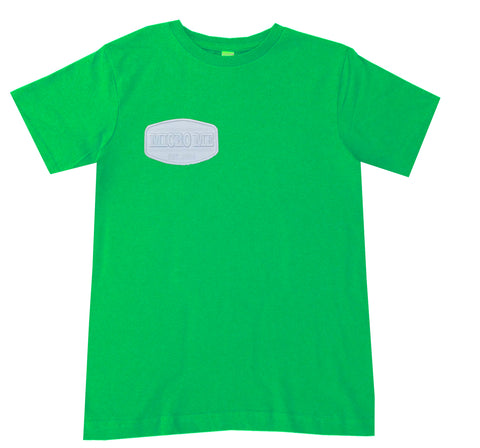 White Patch Tee, Green (Infant, Toddler, Youth, Adult)