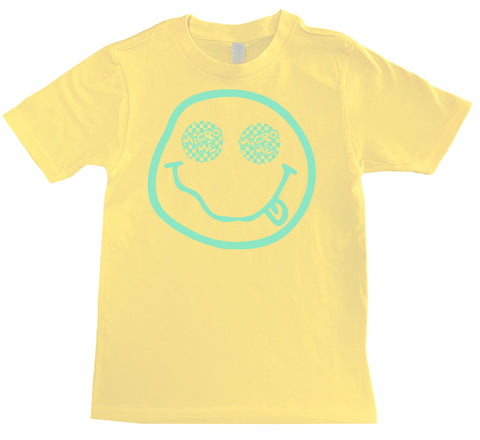 Happy Logo Tee,  Butter  (Infant, Toddler, Youth, Adult)