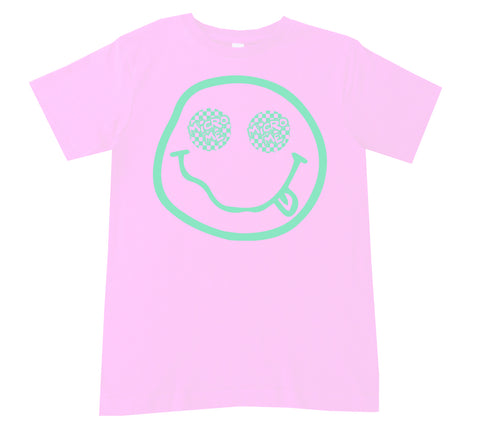 Happy Logo Tee, Lt.Pink  (Infant, Toddler, Youth, Adult)