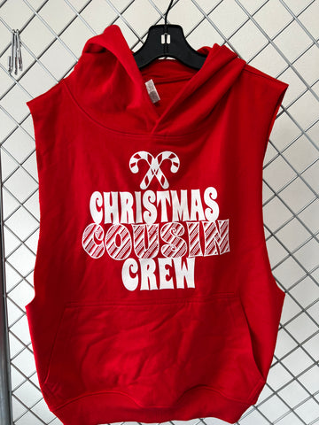 Sweet But Twisted Hoodie Tank, Red, YM (7/8)