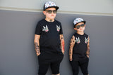 TAT-Swallows Tee, Black(Infant, Toddler, Youth, Adult)