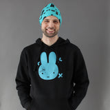 BunnyX Hoodie, Black (Toddler, Youth, Adult)