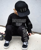 *SNOWBOARD Team Fleece CREW Set, B/B  (Toddler,Youth, Adult)