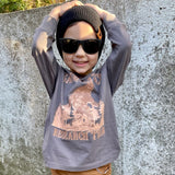 *Sasquatch Research Team Long Sleeve Shirt, Charc (Toddler, Youth, Adult)