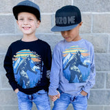 *Sasquatch Mtn. Long Sleeve Shirt, Heather (Infant, Toddler, Youth, Adult)