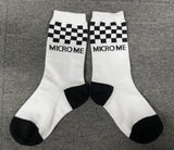 MM Signature Sockz, White/Black  (Infant, Toddler Youth)