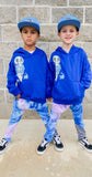 *I Scream Hoodie,  Royal(Toddler, Youth, Adult)
