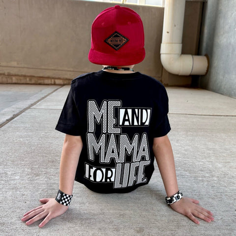 Rose/Mama 4 Life  Shirt, Black (Tees or Long Sleeves)