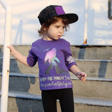 *Into The Wild Long Sleeve Shirt,Purple (Infant, Toddler, Youth, Adult)