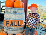 FALL-Orange Snapback, (Infant/Toddler, Child, Adult)