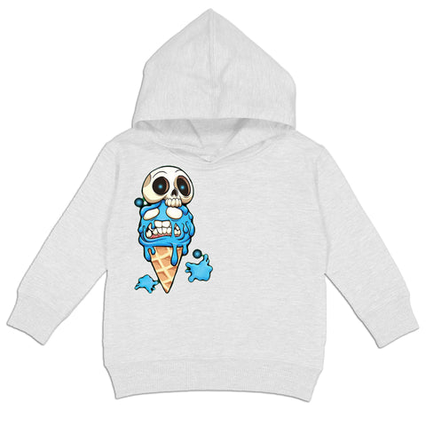 I Scream Hoodie, White (Toddler, Youth, Adult)
