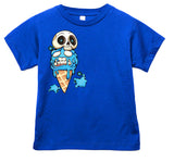 *I Scream Tee, Royal  (Toddler, Youth, Adult)