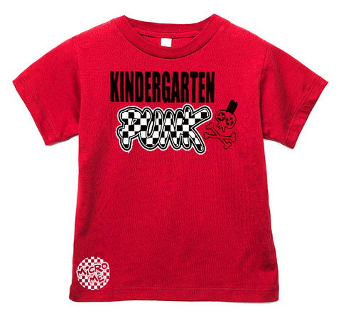 Kindergarten PUNK Tees, Multiple Options (Toddler, Youth, Adult)