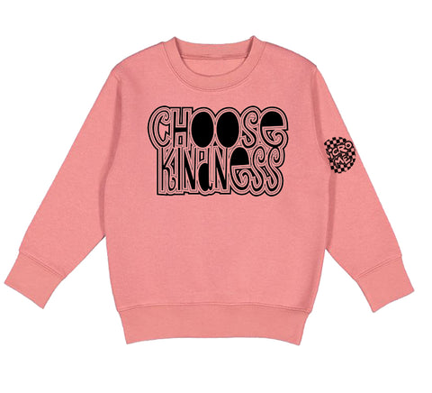Choose Kindness Sweatshirt, Clay  (Toddler, Youth)
