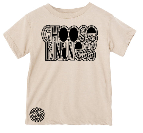 Choose Kindness Tee, Natural  (Toddler, Youth, Adult)