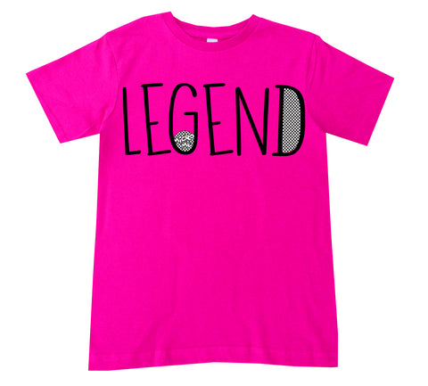 Legend Tee, Hot Pink (Infant, Toddler, Youth, Adult)