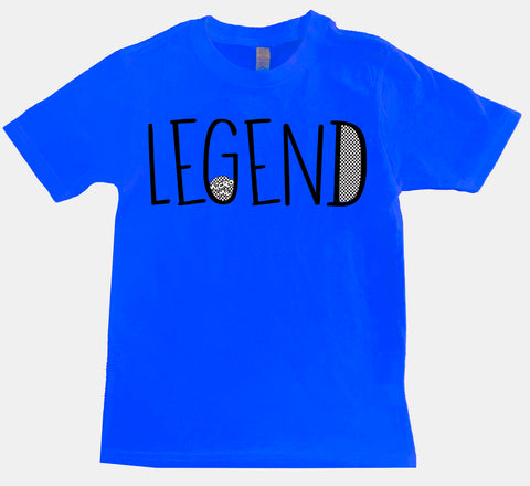 Legend Tee, Neon Blue  (Infant, Toddler, Youth, Adult)
