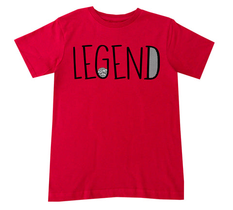 Legends Tee, Red (Infant, Toddler, Youth, Adult)