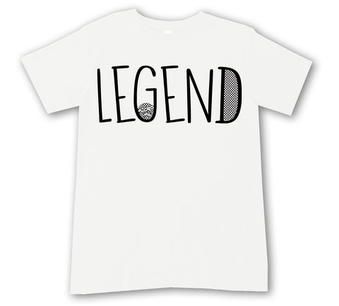 Legend Tee, White (Infant, Toddler, Youth, Adult)